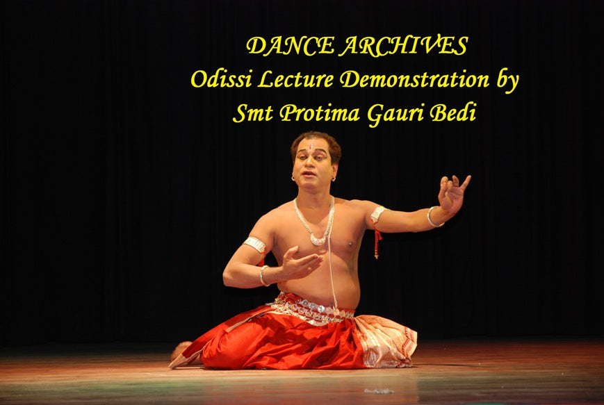Odissi Dance/ Lecture Demonstration/ Narada Gana Sabha, Chennai, 1990